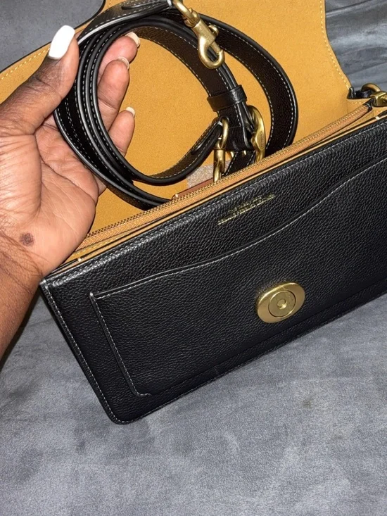 Black Coach Tabby Bag - Picture 3 of 5